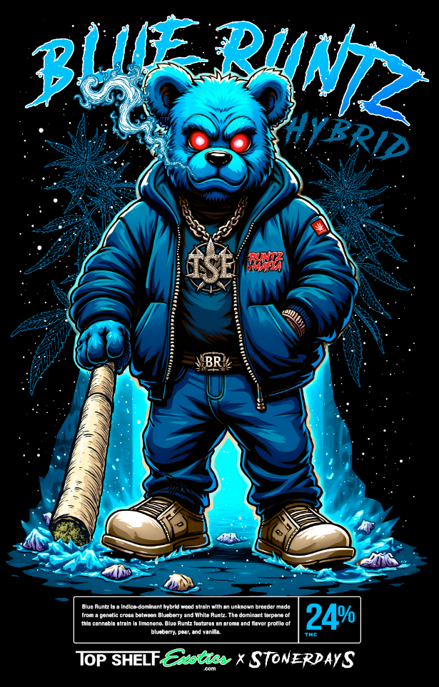 Blue Runtz Pack - Drops July 15th 2025 – Top Shelf Exotics
