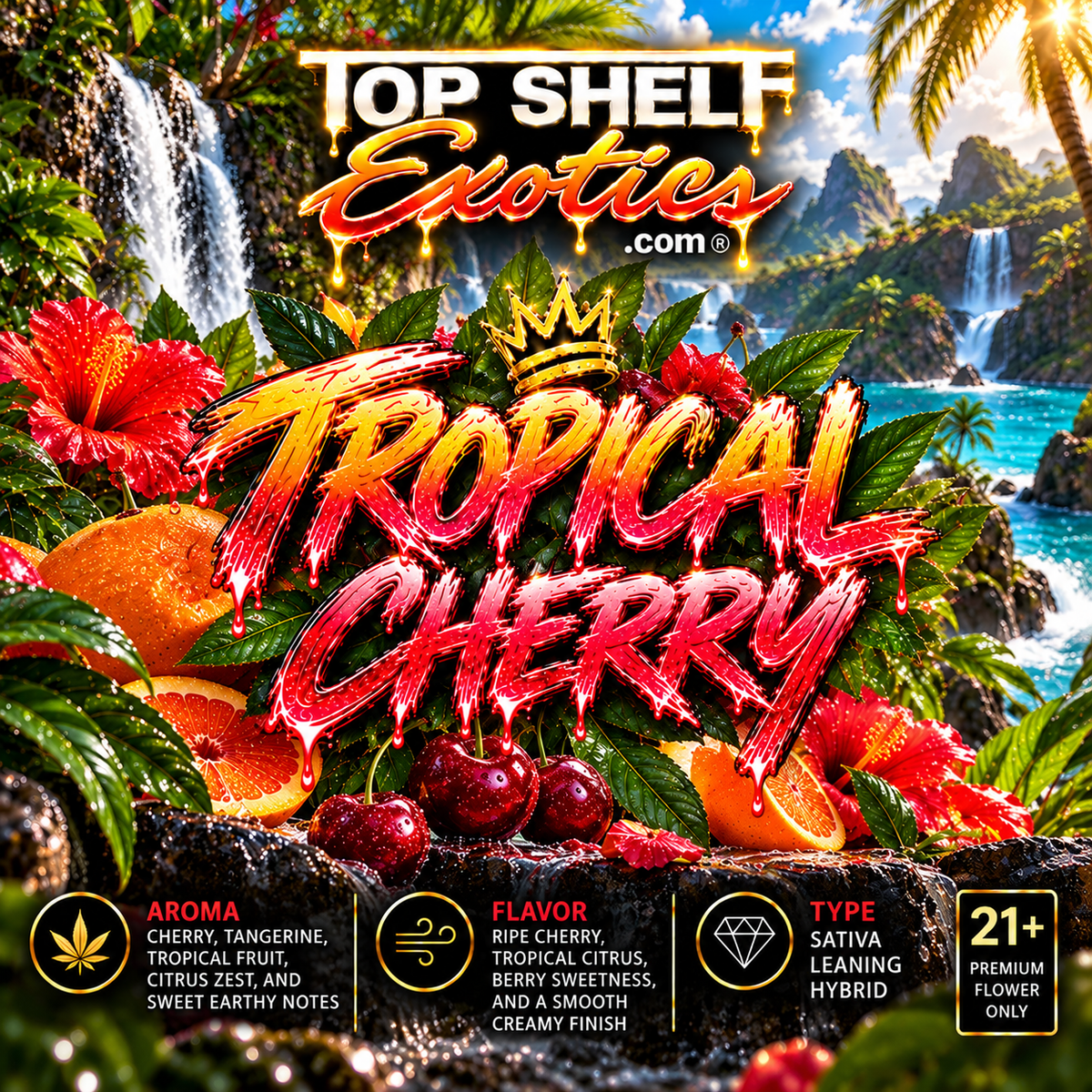 Tropical Cherry 32.7% THC