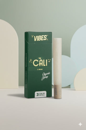 Cali by VIBES Organic Hemp 3PC 2gram Pack